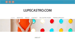 Desktop Screenshot of lupecastro.com